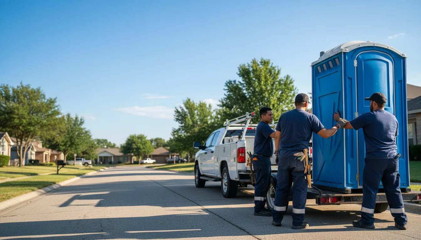 Portable Toilet Rental in Nardin, OK near me